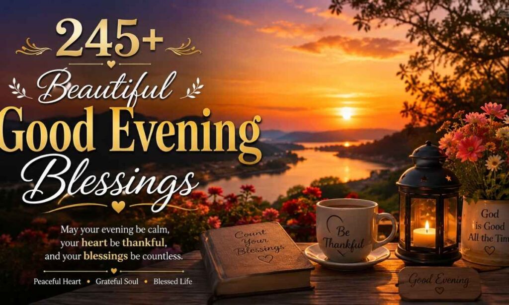 Beautiful Good Evening Blessings