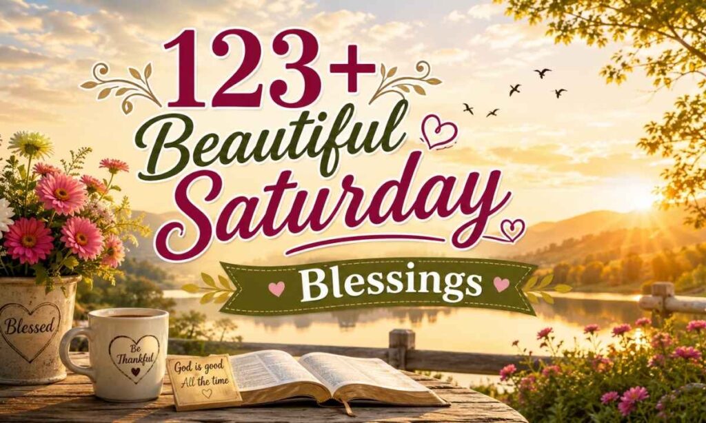 Beautiful Saturday Blessings