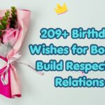 Birthday Wishes for Boss to Build Respectful Relations