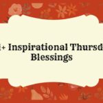 Inspirational Thursday Blessings
