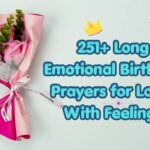 Long Emotional Birthday Prayers for Lover With Feelings