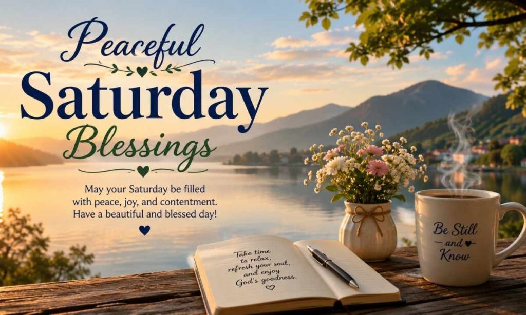 Peaceful Saturday Blessings