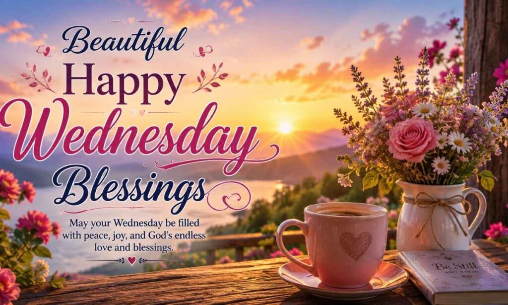 Beautiful Happy Wednesday Blessings