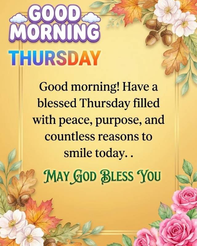 Have a Blessed Thursday