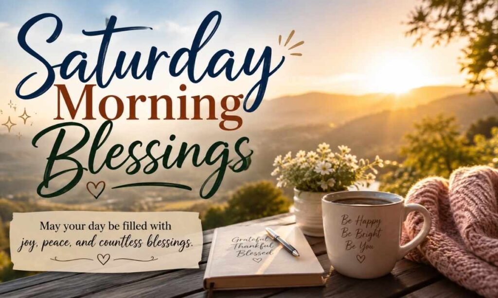 Saturday Morning Blessings