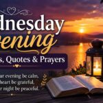 Wednesday Evening Blessings Quotes & Prayers